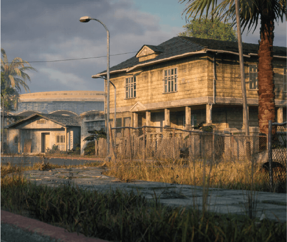 Foto da casa do personagem Carl Johnson