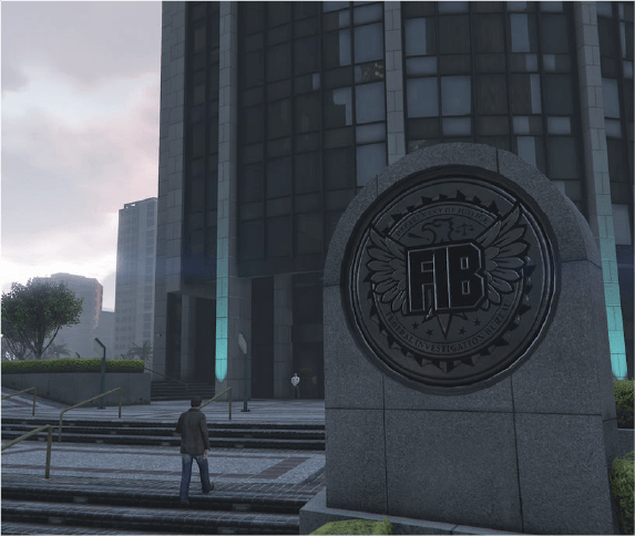 Foto do prédio governamental do FIB
